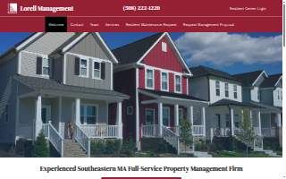 Lorell Management Corporation of Foxborough website