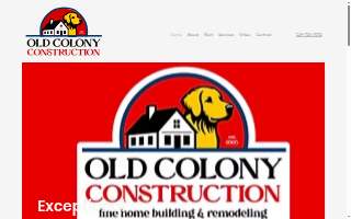 Old Colony Construction website