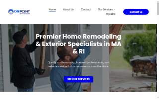 On Point Home Remodel of Foxborough website
