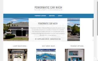 Power-Matic Car Wash website