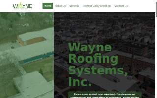Wayne Roofing Systems LLC website