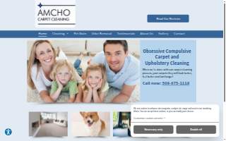 Amcho Carpet Cleaning website
