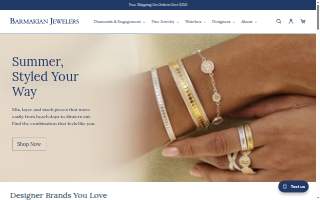 Barmakian Jewelers website