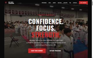 Baystate Taekwondo Academy website
