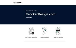Crocker Design website
