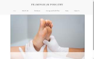 Framingham Podiatry Associates website