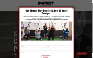 Impact Metrowest website