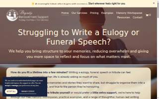 Tribute Home Care website