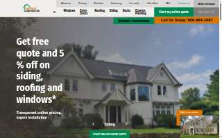 UBrothers Construction: Siding, Roofing, Doors and Windows website