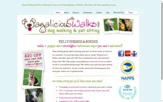 Wagalicious Walks, LLC website