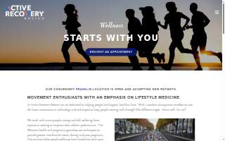 Active Recovery Boston website
