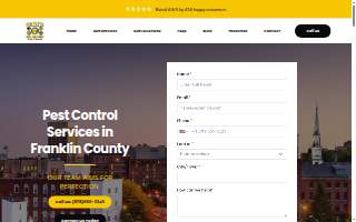 Complete Pest Solutions of Central Massachusetts website