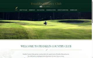 Franklin Country Club website