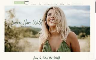 Her Wild Beauty Studio website
