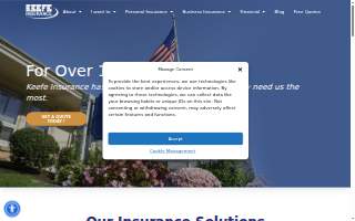 Keefe Insurance Agency a subsidiary of Deland, Gibson Ins. Associates, Inc. website