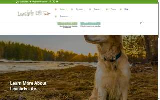 Leashrly Life website