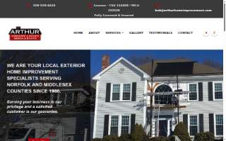 R F Arthur Home Improvement website