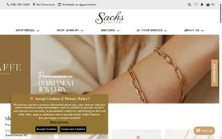 Sachs Jewelers of Franklin website