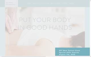 Van Roon Chiropractic website