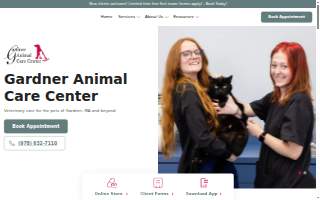 Gardner Animal Care Center: Hurley Brian DVM website