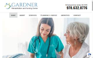 Gardner Rehabilitation & Nursing Center website