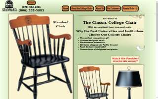 Standard Chair of Gardner Inc website