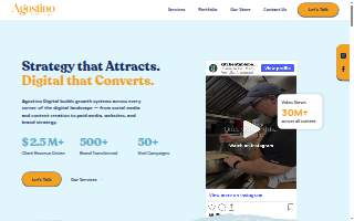 Agostino Digital website