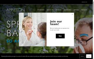 Appleton Eye Associates of Gloucester website