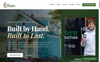 Lantern Construction website