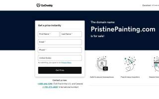 Pristine Painting Services, LLC website
