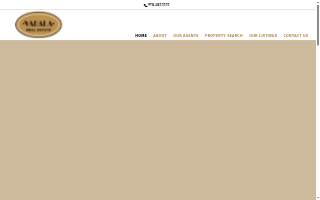 Vadala Real Estate website
