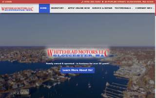 Whitehead Motors website