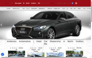 Anderson Automotive website