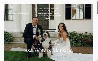 Asa Waters Mansion of Grafton website
