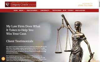 Attorney At Law Gregory Casale website
