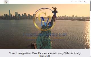 Cameron Moore Law, PLLC website