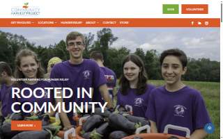 Community Harvest Project website