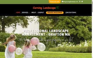 Corning Landscape, LLC website
