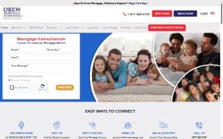 Drew Mortgage Associates Inc website