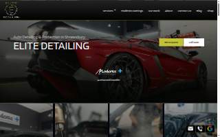 Elite Detailing website
