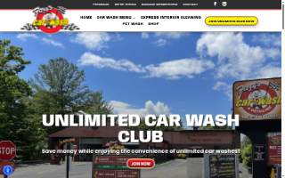 Fitzy's Car Wash website