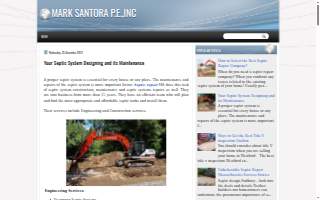 Mark Santora PE Inc website