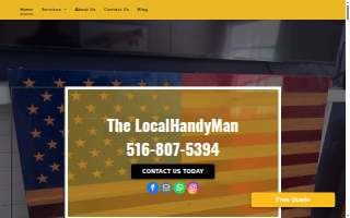 The Local Handyman of Grafton website