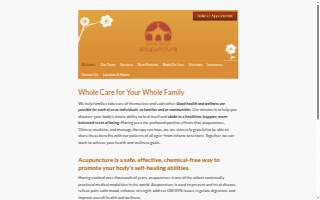 Upton Family Acupuncture website