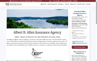 Albert B Allen Insurance Inc website