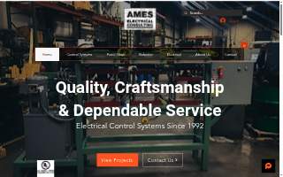 Ames Electrical Consulting, Inc. website