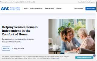 Associated Home Care of Greenfield website