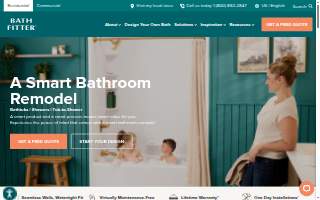 Bath Fitter of Greenfield website