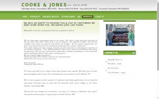 Cooke & Jones Inc website