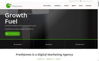 FreshJones website
